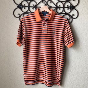 Men’s Small Polo by Ralph Lauren Orange Navy $10